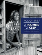 Policy Brief - A Promise To Keep
